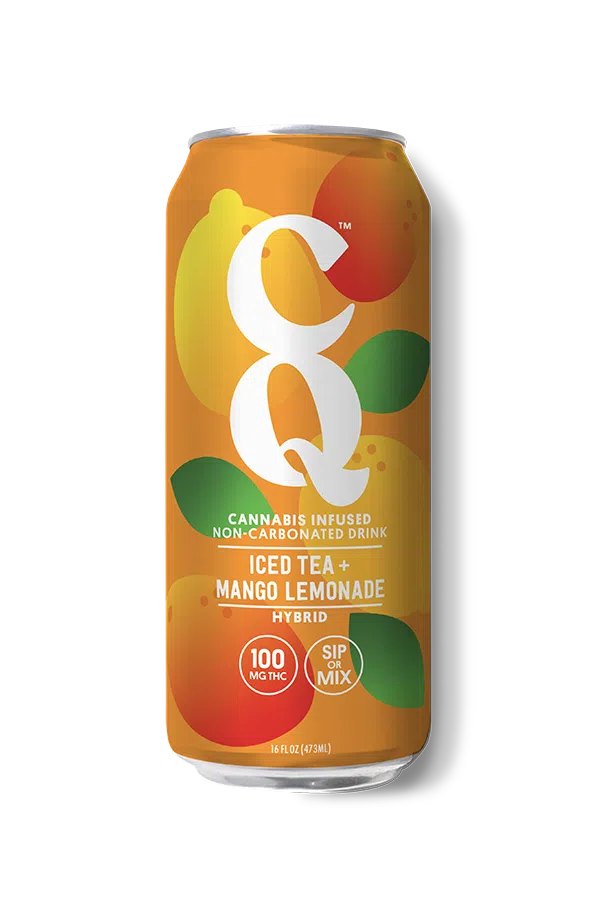 Photograph of product: Iced Tea Mango Lemonade | 5mg Infused Drink (H) | CQ