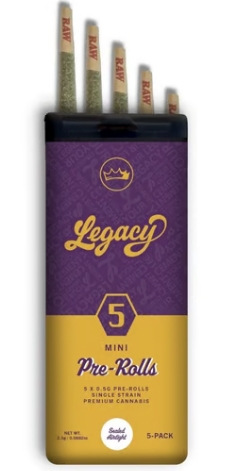Photograph of product: Purple Cherry Ripple #1 Pre Roll 5pk ( H )