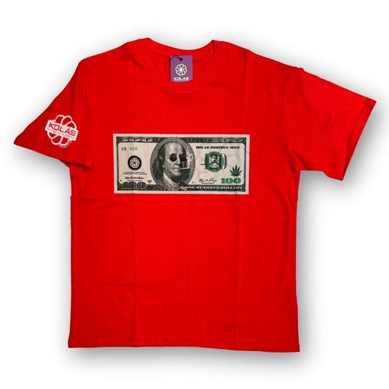 Photograph of product: Kolas Branded T-Shirt $100 Benji's Red - 