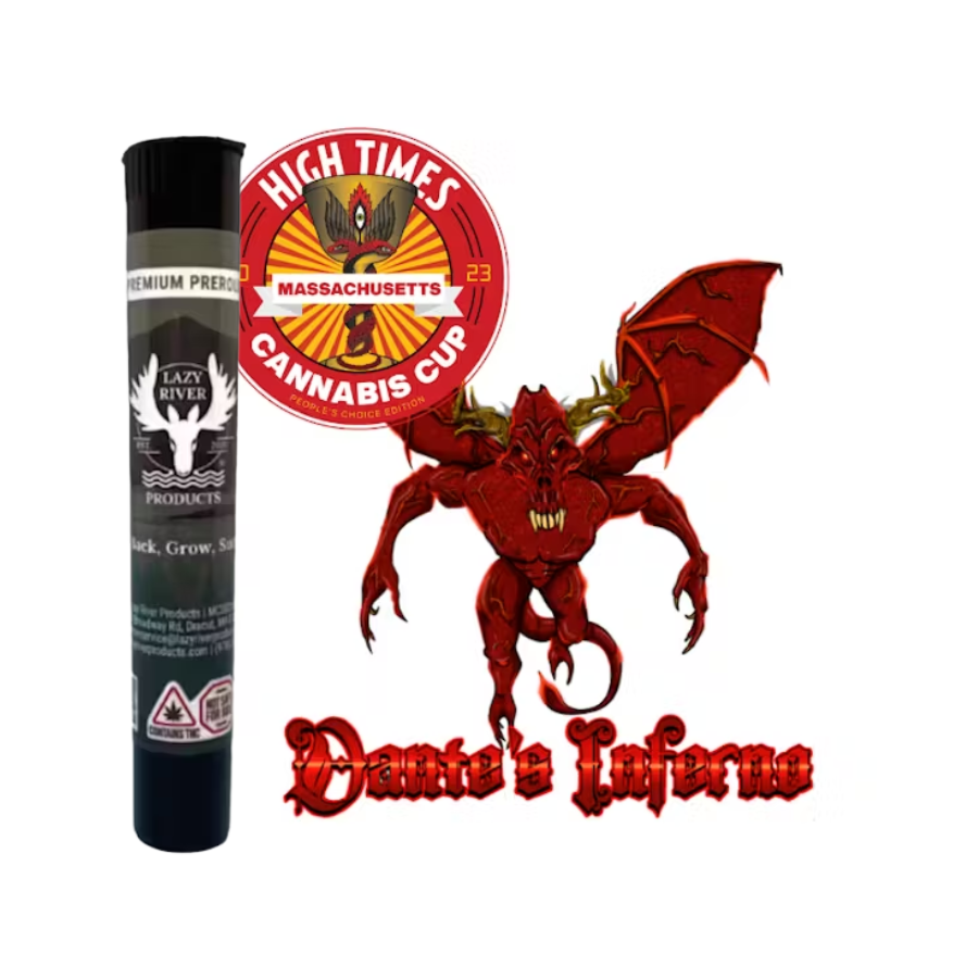 Photograph of product: Dante's Inferno | 1g PreRoll