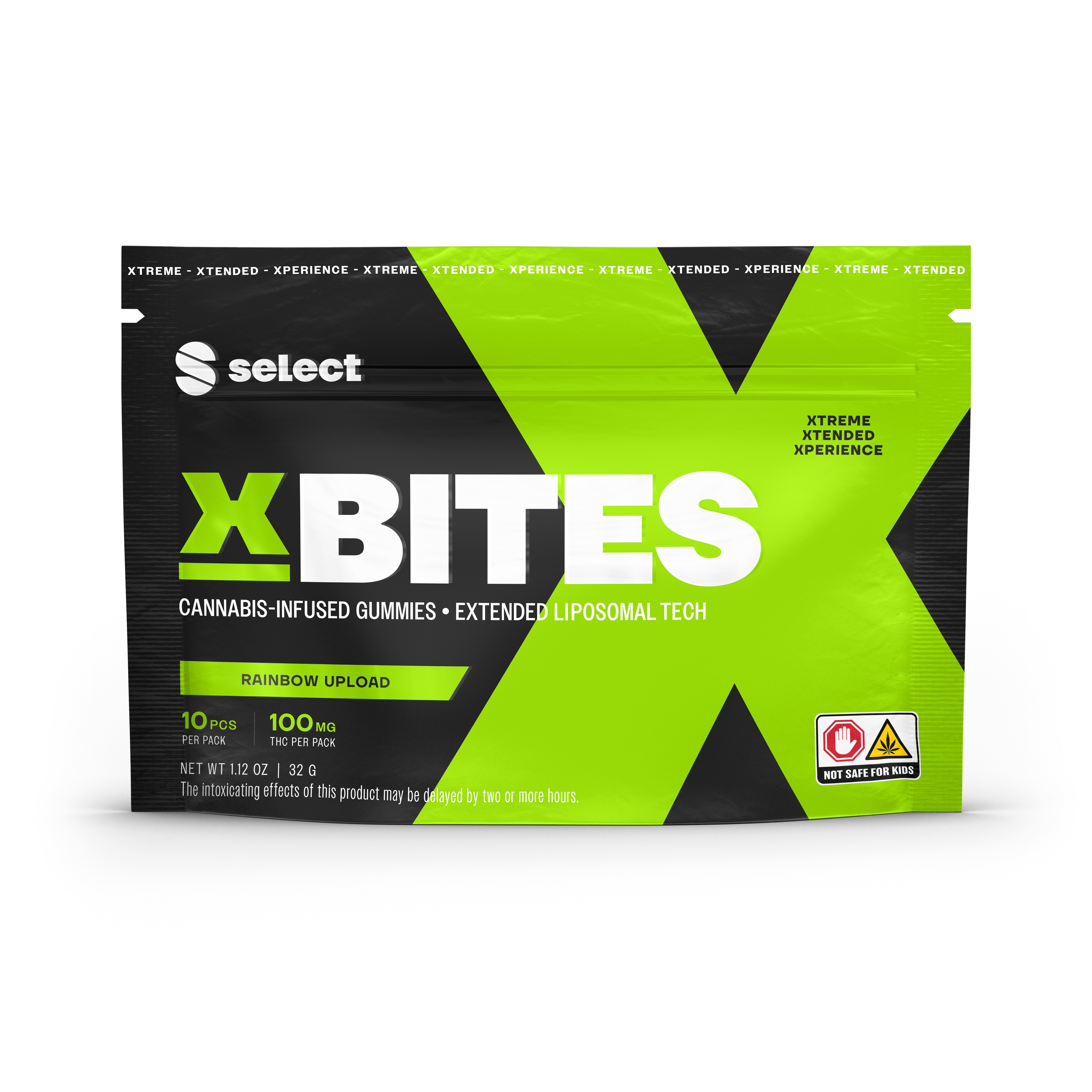Photograph of product: Rainbow Upload X RSO Bites 10-pack | 100mg