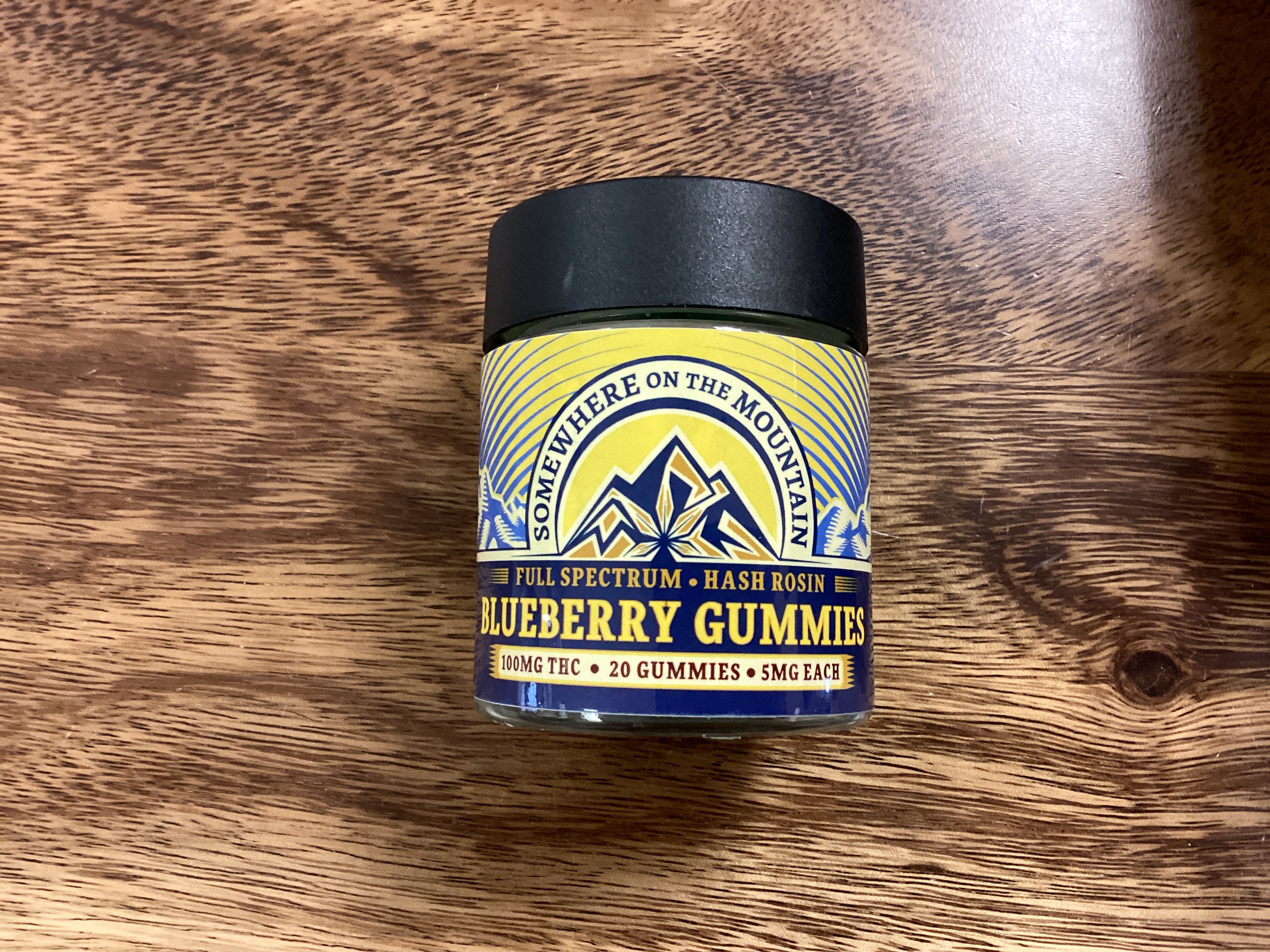 Photograph of product: au chocolat Rosin Blueberry SOTM