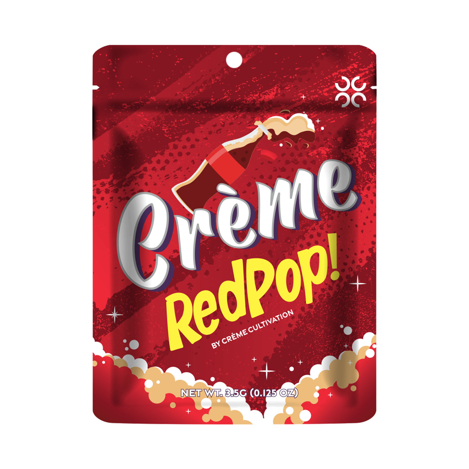Photograph of product: Creme Cultivation - 3.5g Prepackaged - Red Pop