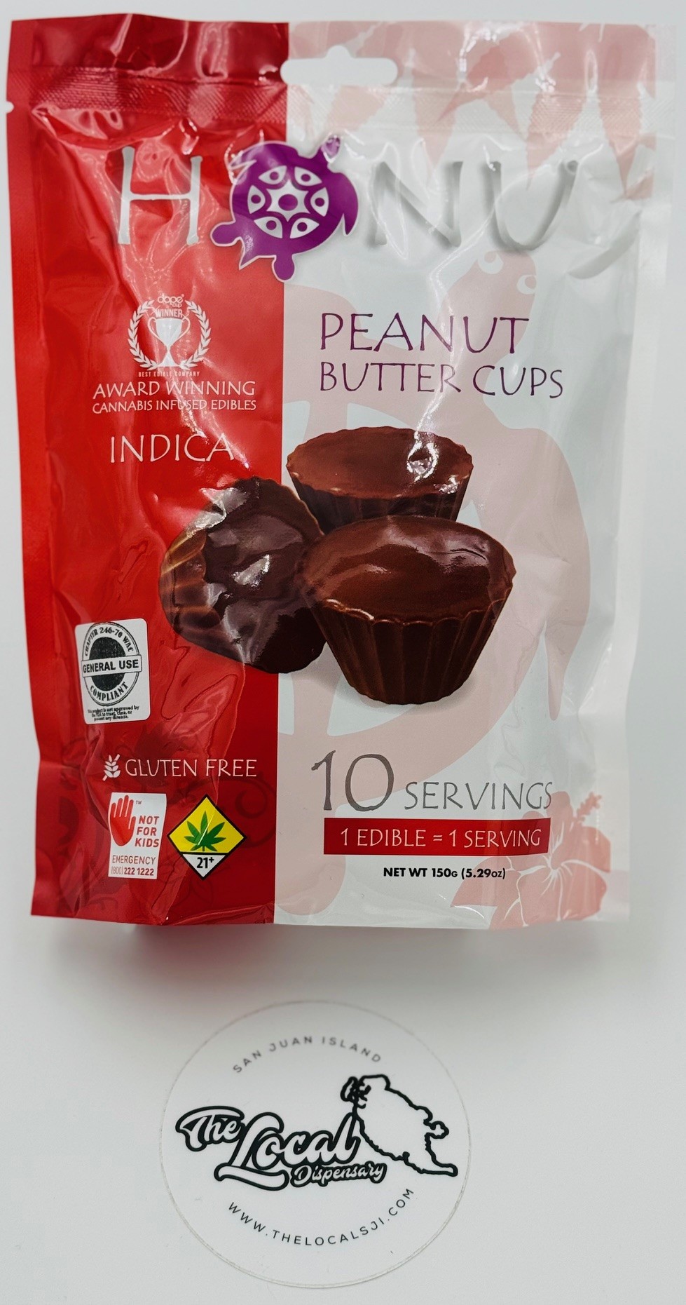 Photograph of product: Peanut Butter Cups - Oui'd 10pk