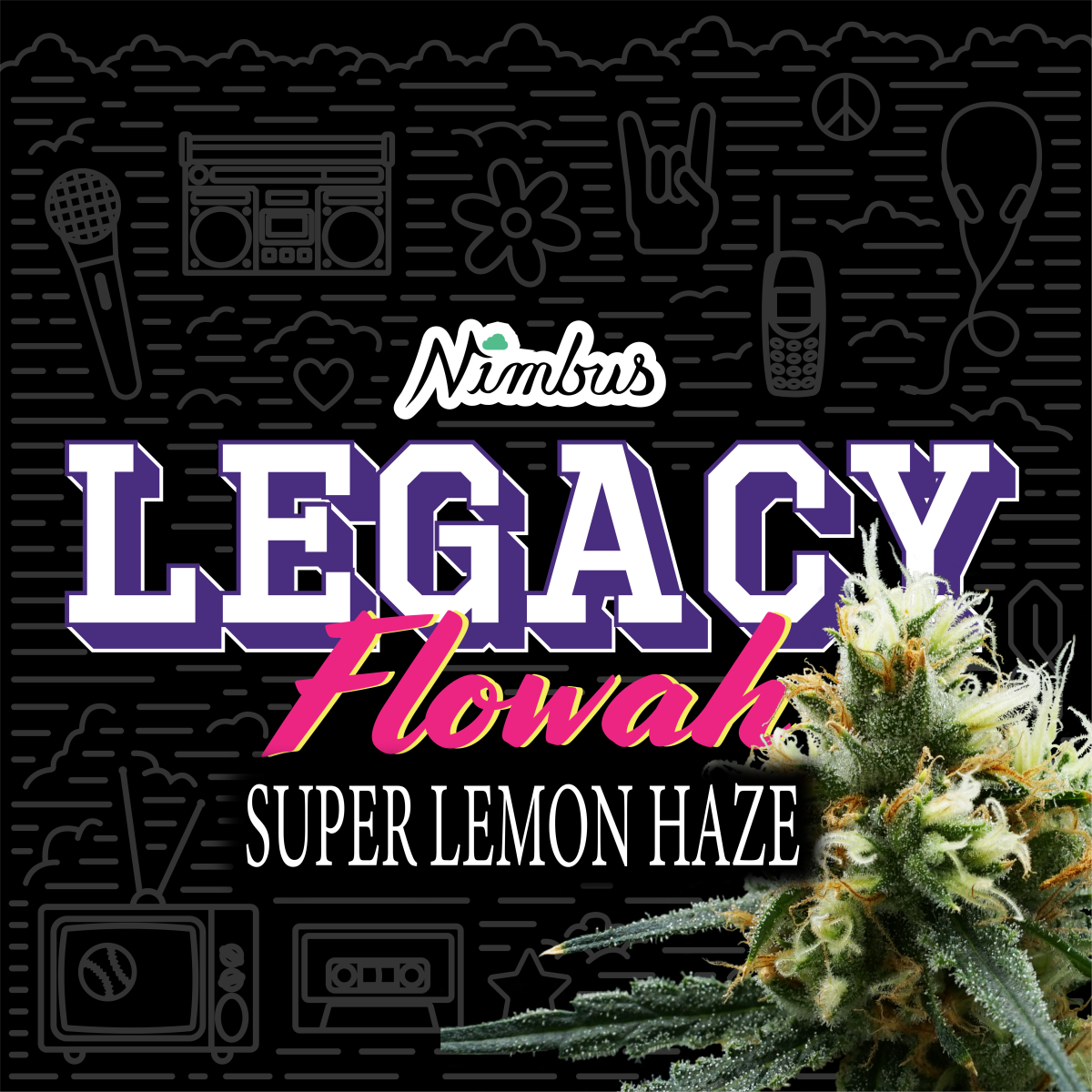 Photograph of product: Super Lemon Haze Flower | 3.5g - Nimbus
