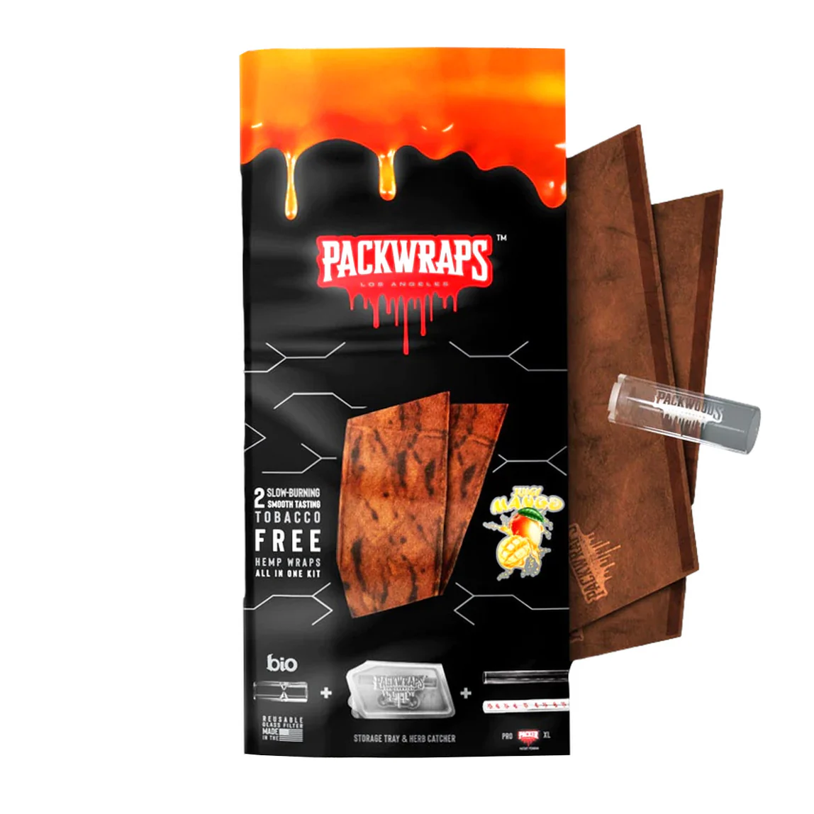 Photograph of product: Packwraps | Juicy Mango | All in One Kit