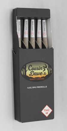 Photograph of product: Garlic Breath - 5pk Pre-rolls - 2.5g