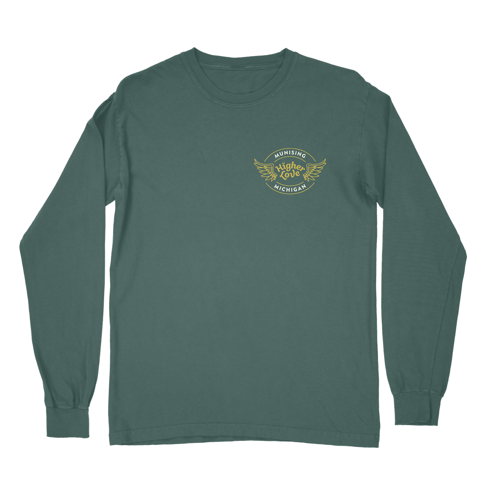 Photograph of product: Munising Long Sleeve - Blue Spruce (L)