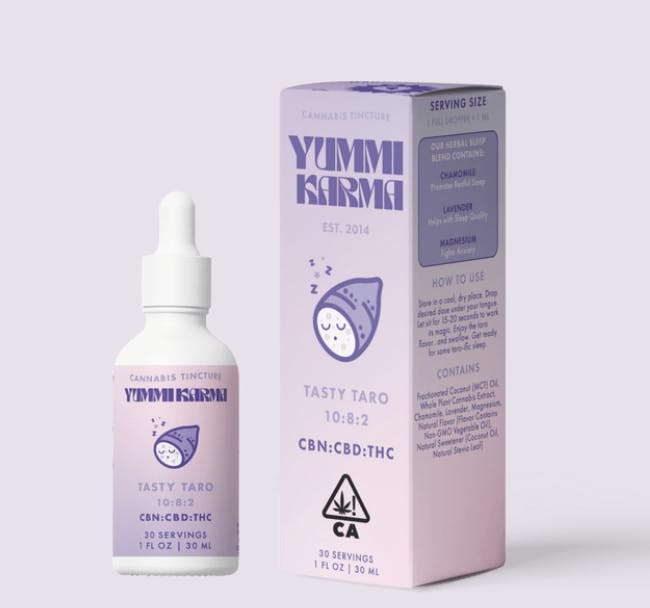 Photograph of product: YK Drops - Tasty Taro 10:8:2