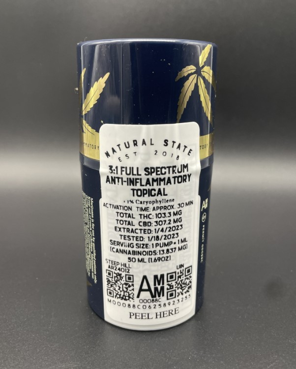Photograph of product: 3:1 Topical - NSM