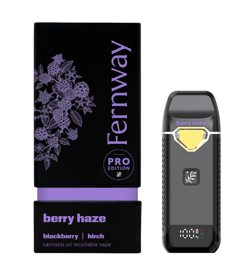 Photograph of product: Fernway Traveler Pro All-In-One Vape - Berry Haze