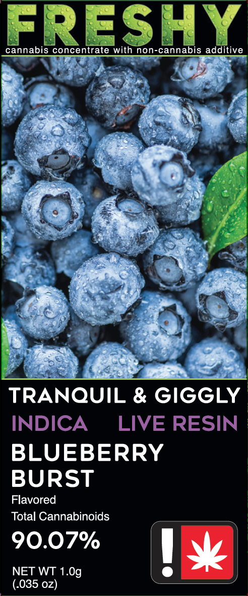 Photograph of product: Freshy 1g Cart | Blueberry Burst