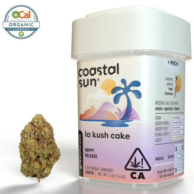 Photograph of product: LA Kush Cake | 3.5g - 