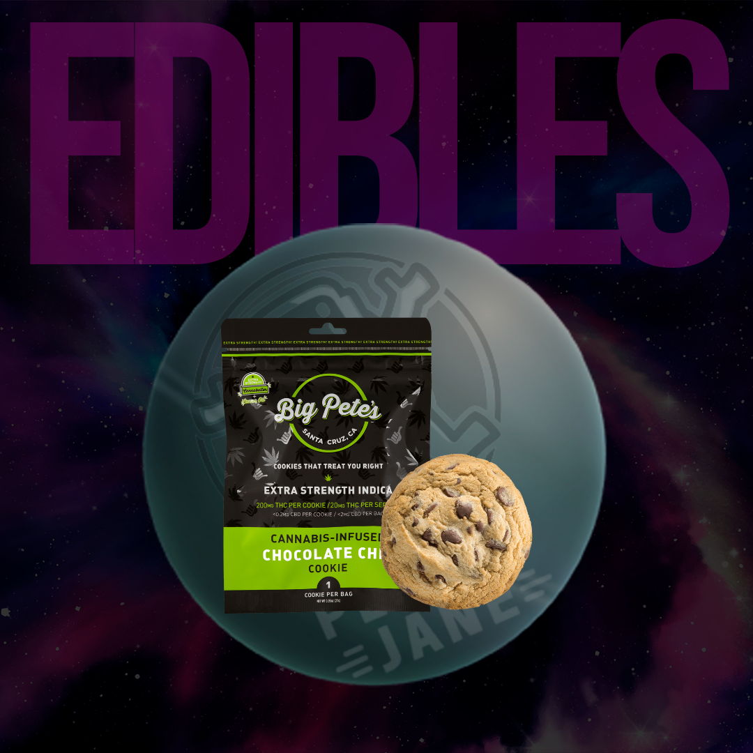 Photograph of product: Big Petes Treats - 200mg Extra Strength Cookie - Peanut Butter Oui'd