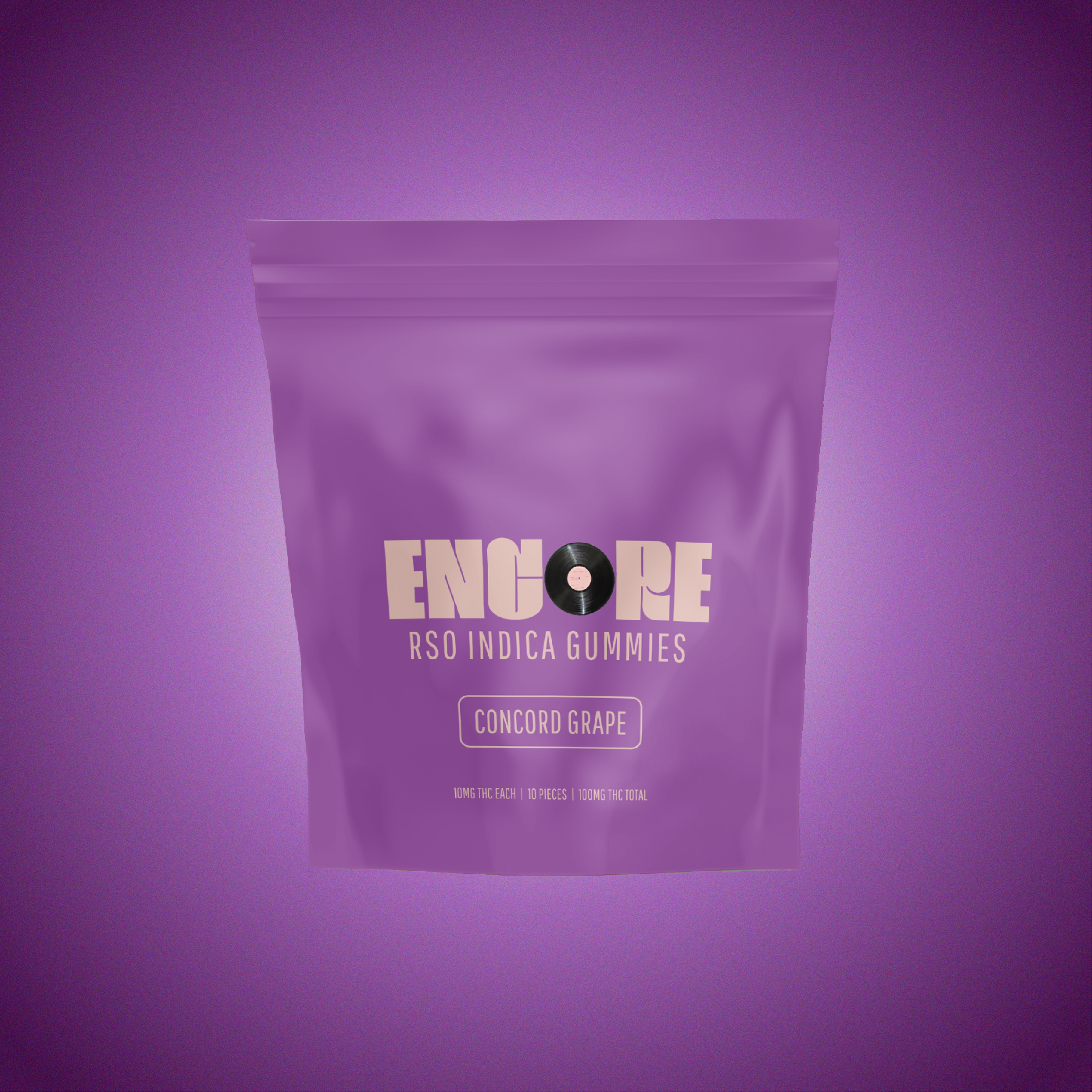 Photograph of product: Concord Grape RSO Oui'd Gummies [10pk] 100mg