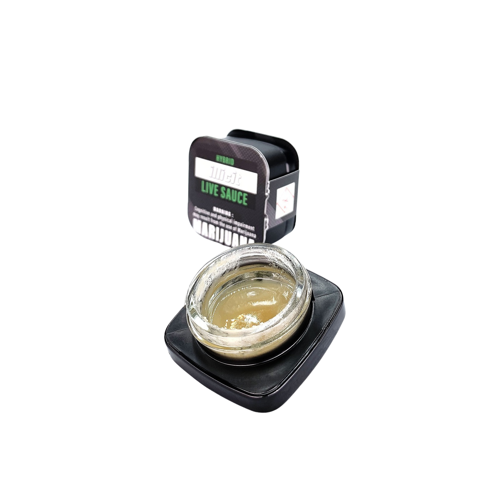 Photograph of product: Illicit | Bruce Banner | Concentrates | Live Sugar 1g