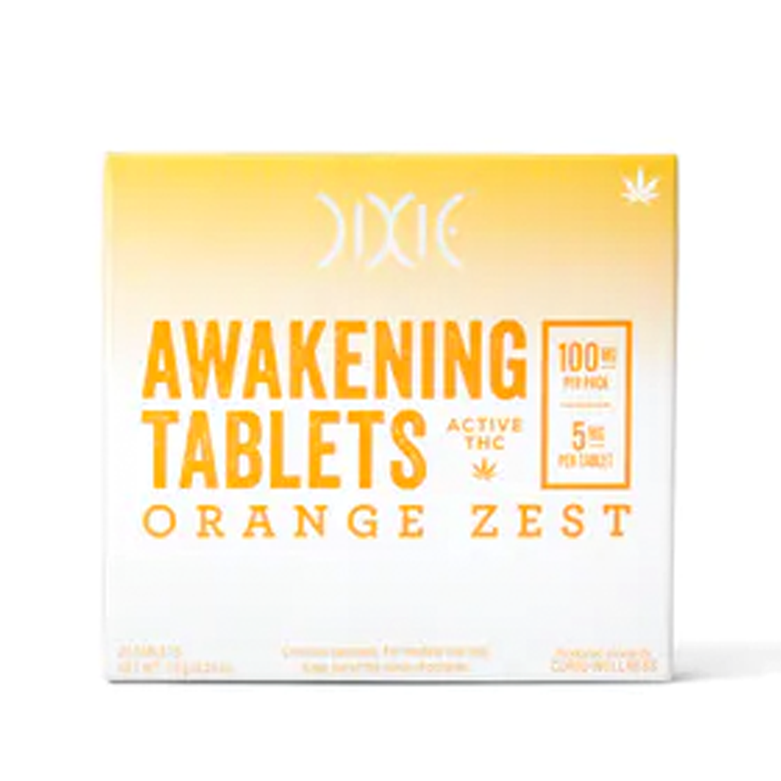 Photograph of product: Orange Awakening Tablets 20-pack