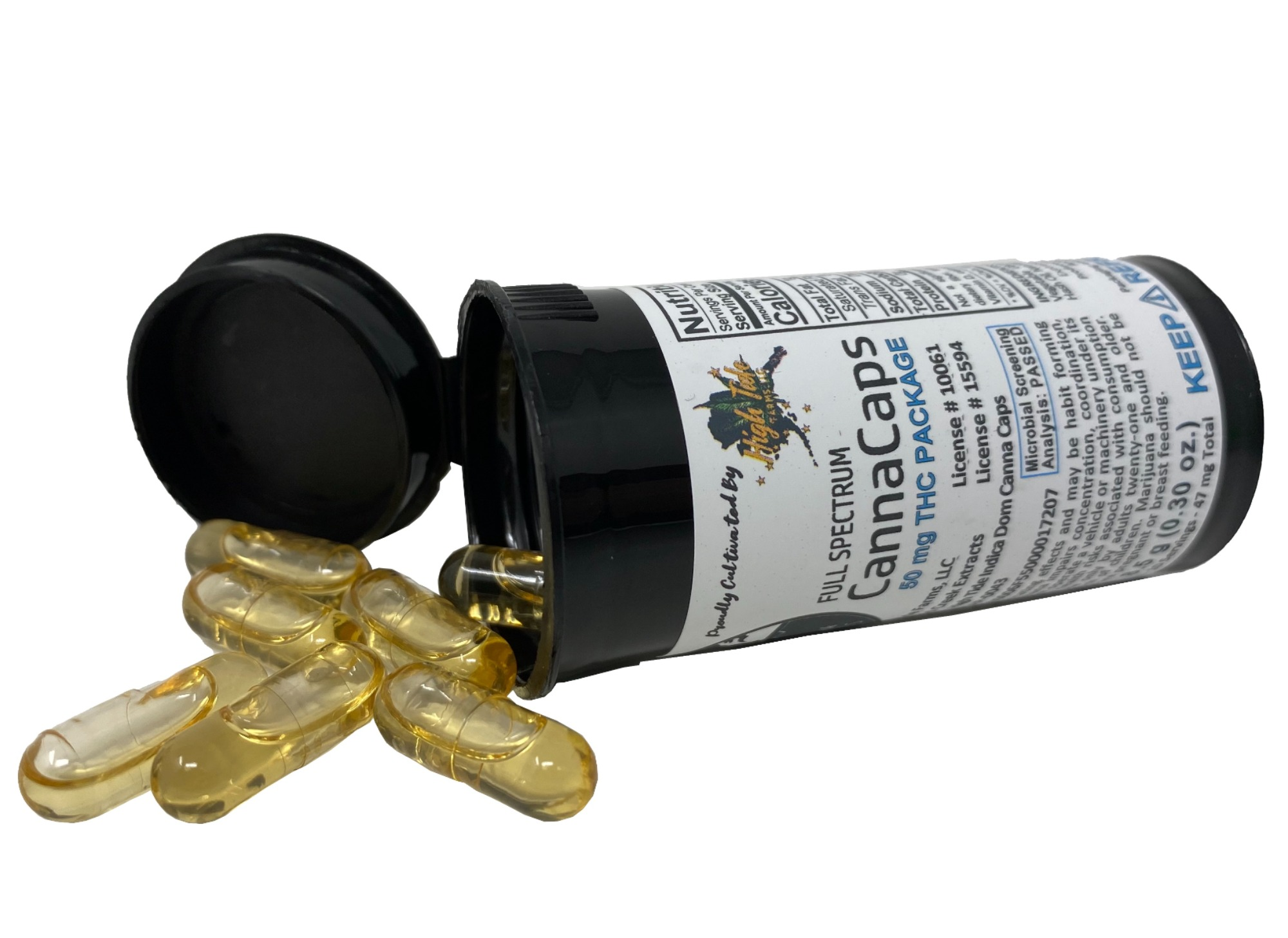 Photograph of product: 10mg TH-oui Oui'd Capsules 10-Pack by Cold Creek Extracts