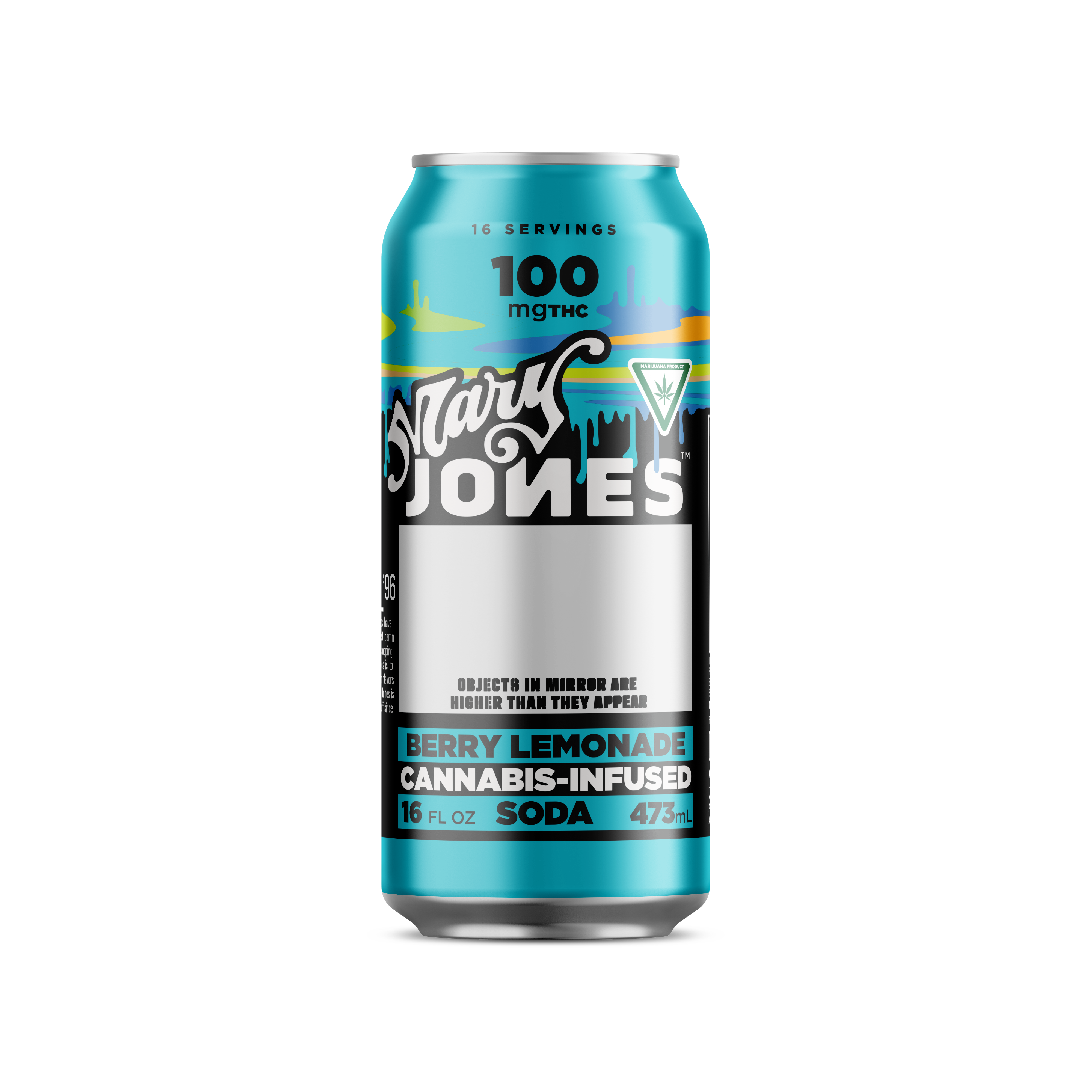 Photograph of product: Berry Lemonade Infused Soda