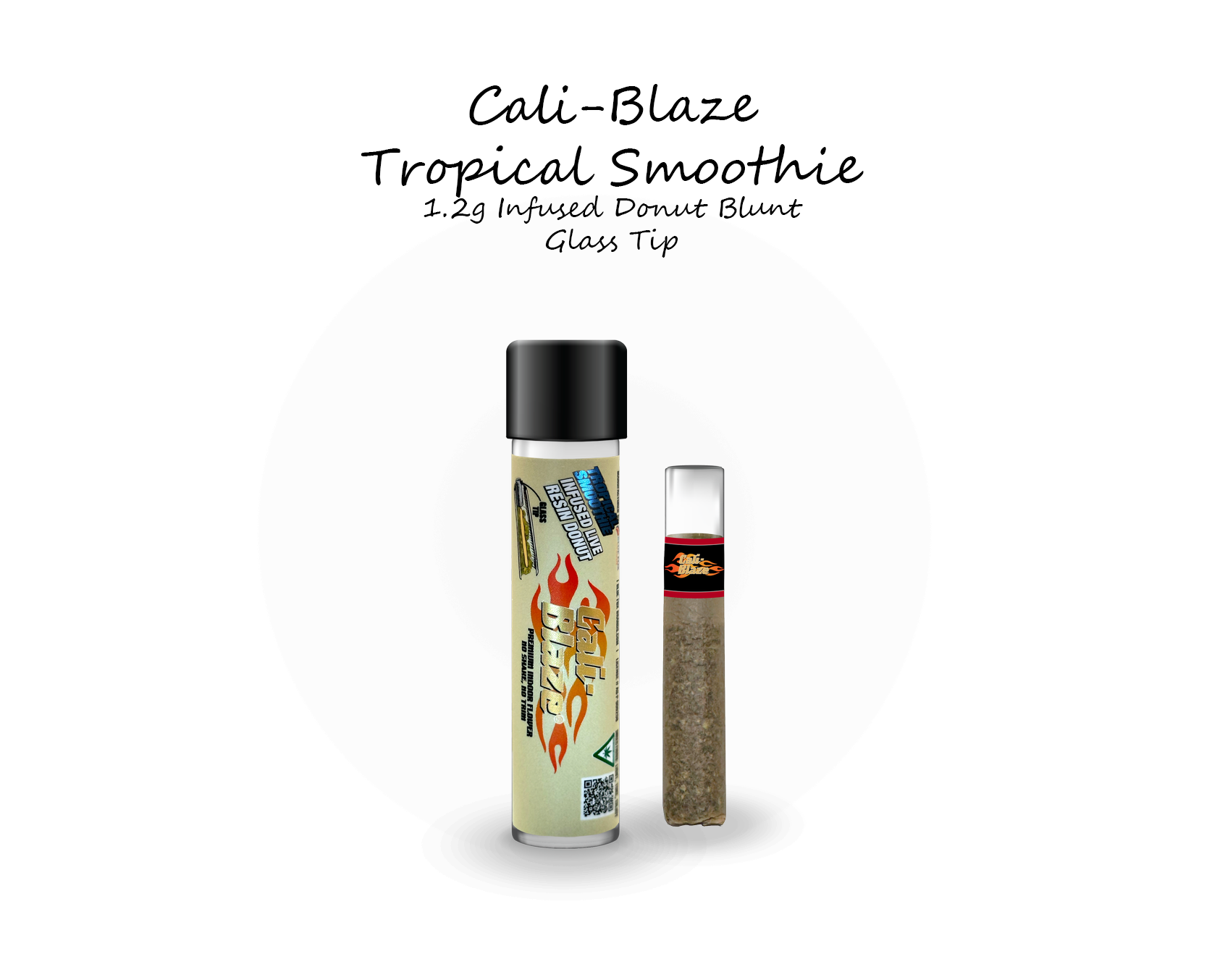 Photograph of product: Cali-Blaze | Tropical Smoothie Donut