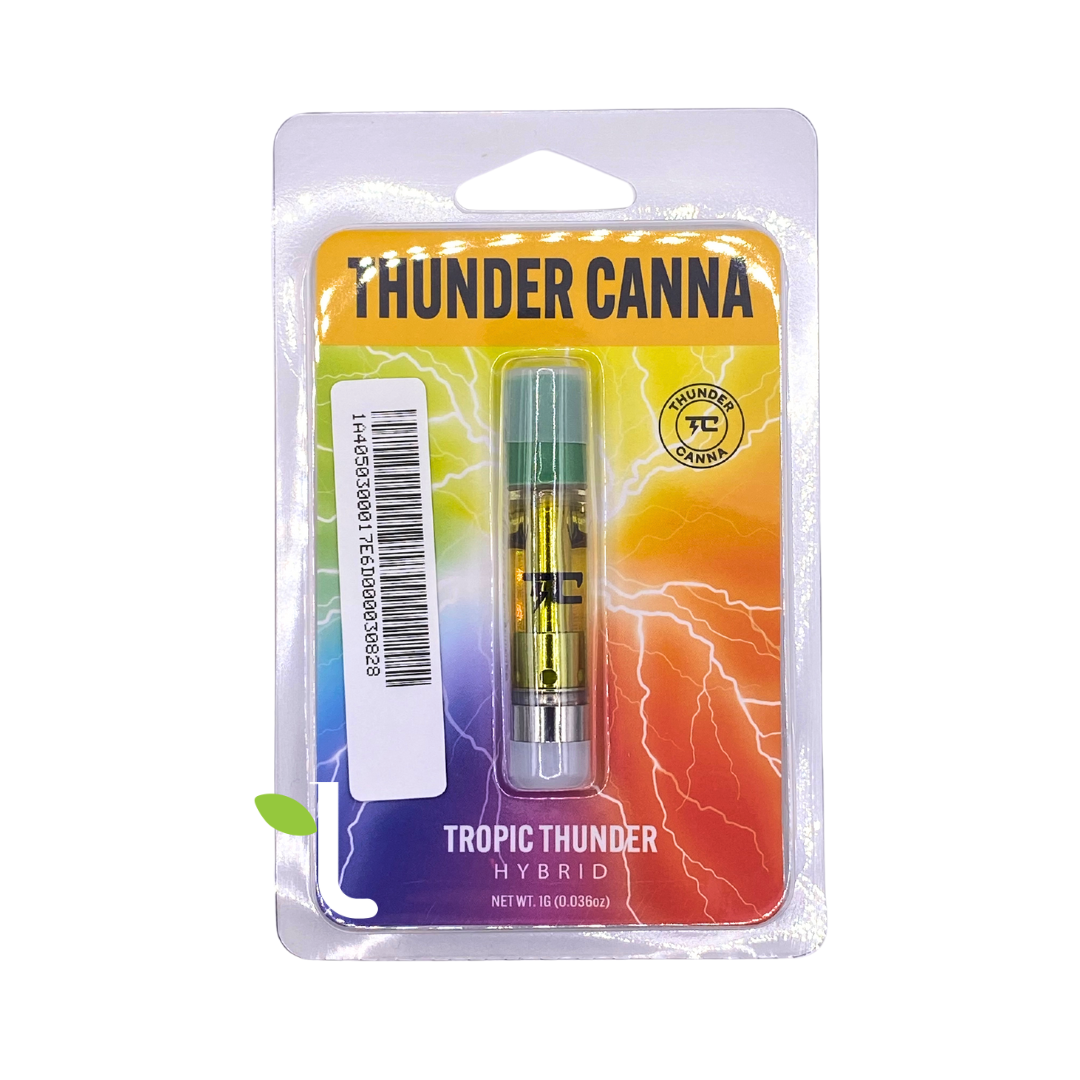 Photograph of product: Thunder Canna | Tropic Thunder | 1g Cart