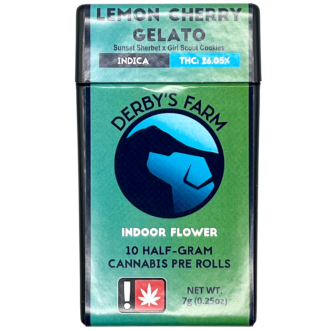 Photograph of product: Derby's- Lemon Cherry Gelato (.5G) 10PK (I)
