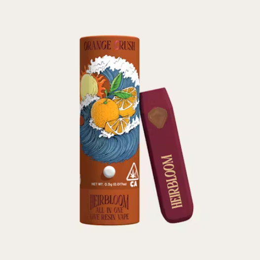 Photograph of product: ORANGE CRUSH - LIVE RESIN SAUCE [ALL IN ONE] 0.5G