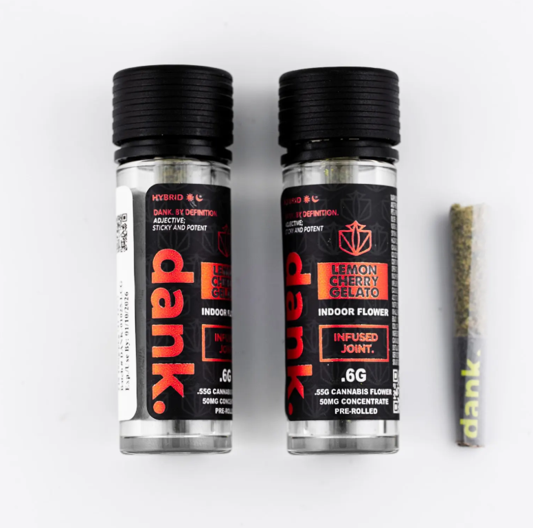 Photograph of Product: Dank | Infused Preroll | Lemon Cherry Gelato