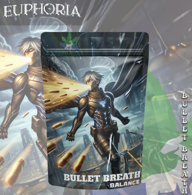Photograph of product: Euphoria | Bullet Breath | Flower | 3.5g