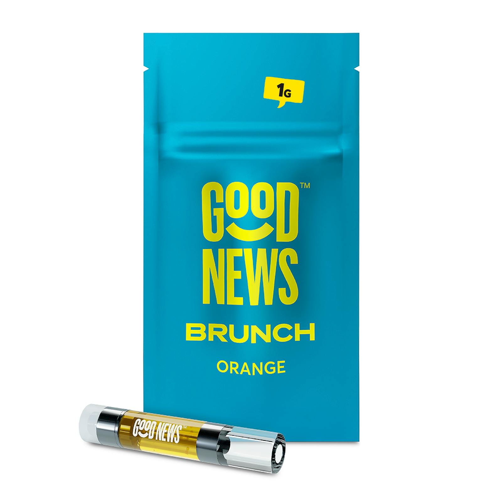 Photograph of product: Orange Vape Cartridge (H) [1g] - 
