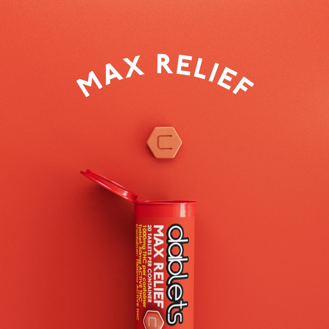 Photograph of product: CRAFT Dablets MAX RELIEF 1000MG - 1000mg