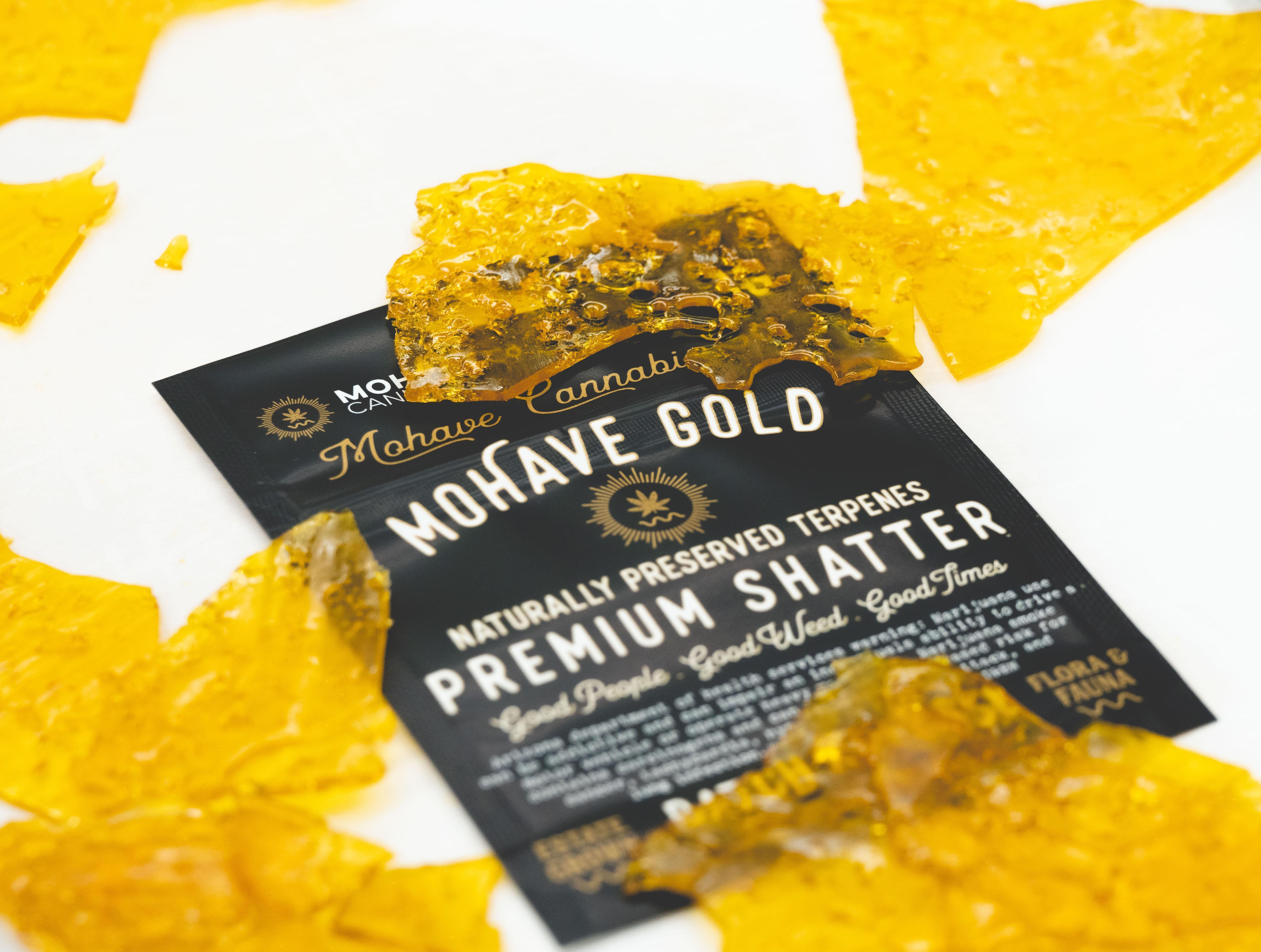Photograph of product: Mohave Gold K Whip Shatter