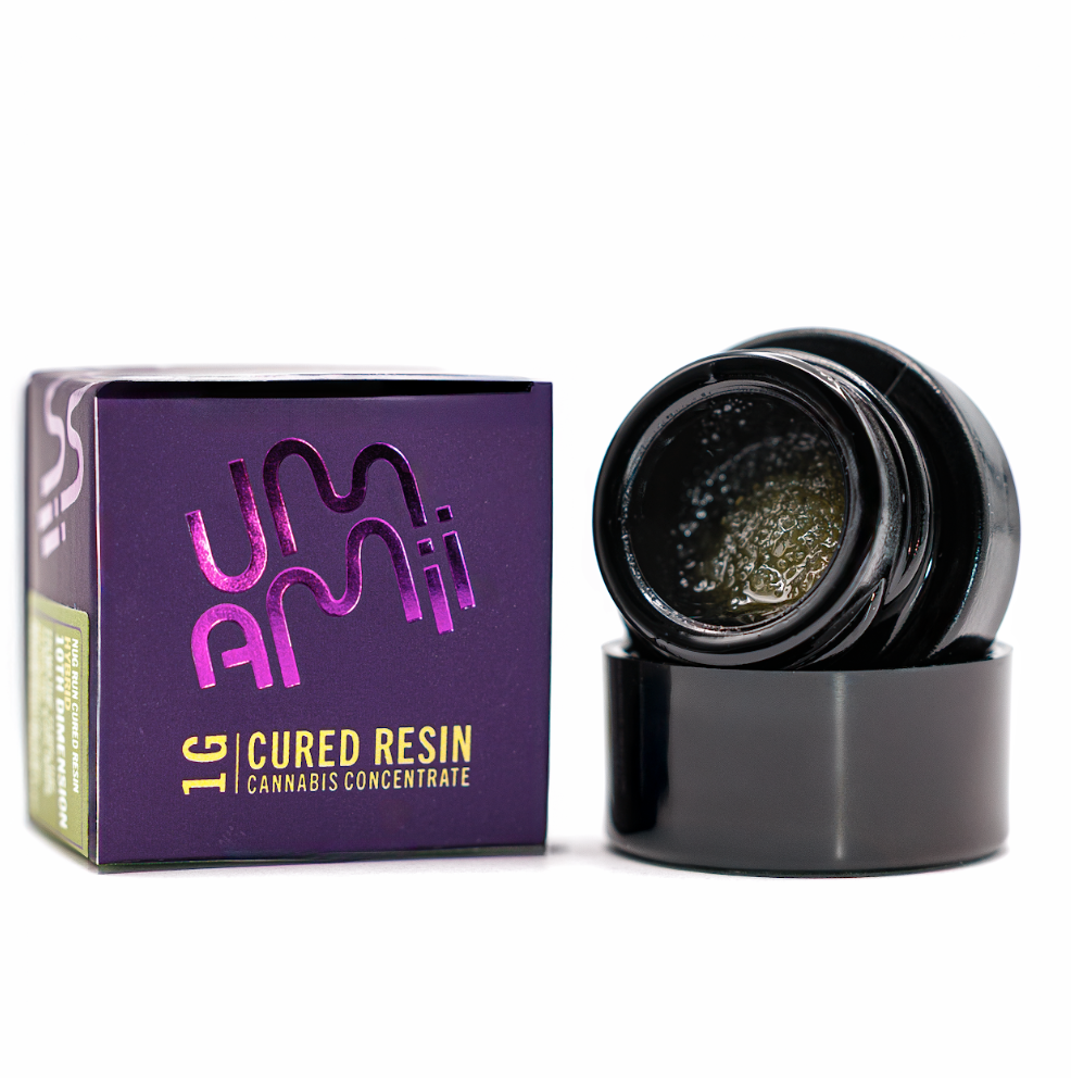 Photograph of Product: Umamii | Jungle Cake | Live Resin Concentrate | Sativa-Hybrid