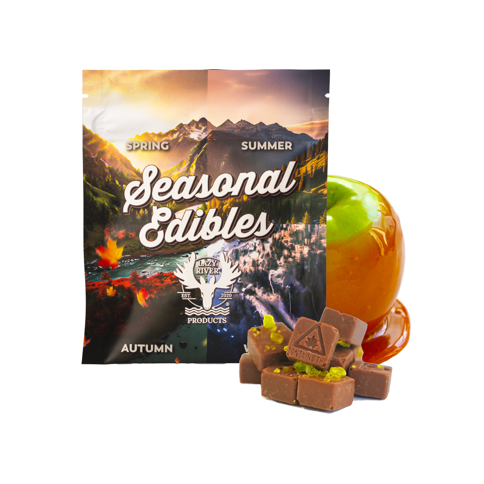 Photograph of product: Caramel Apple Crunch Chocolates - Standard Onset 10pk (TAX INCLUDED)