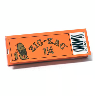 Photograph of product: Zig-Zag | "Orange" Papers | 50pk 1 1/4