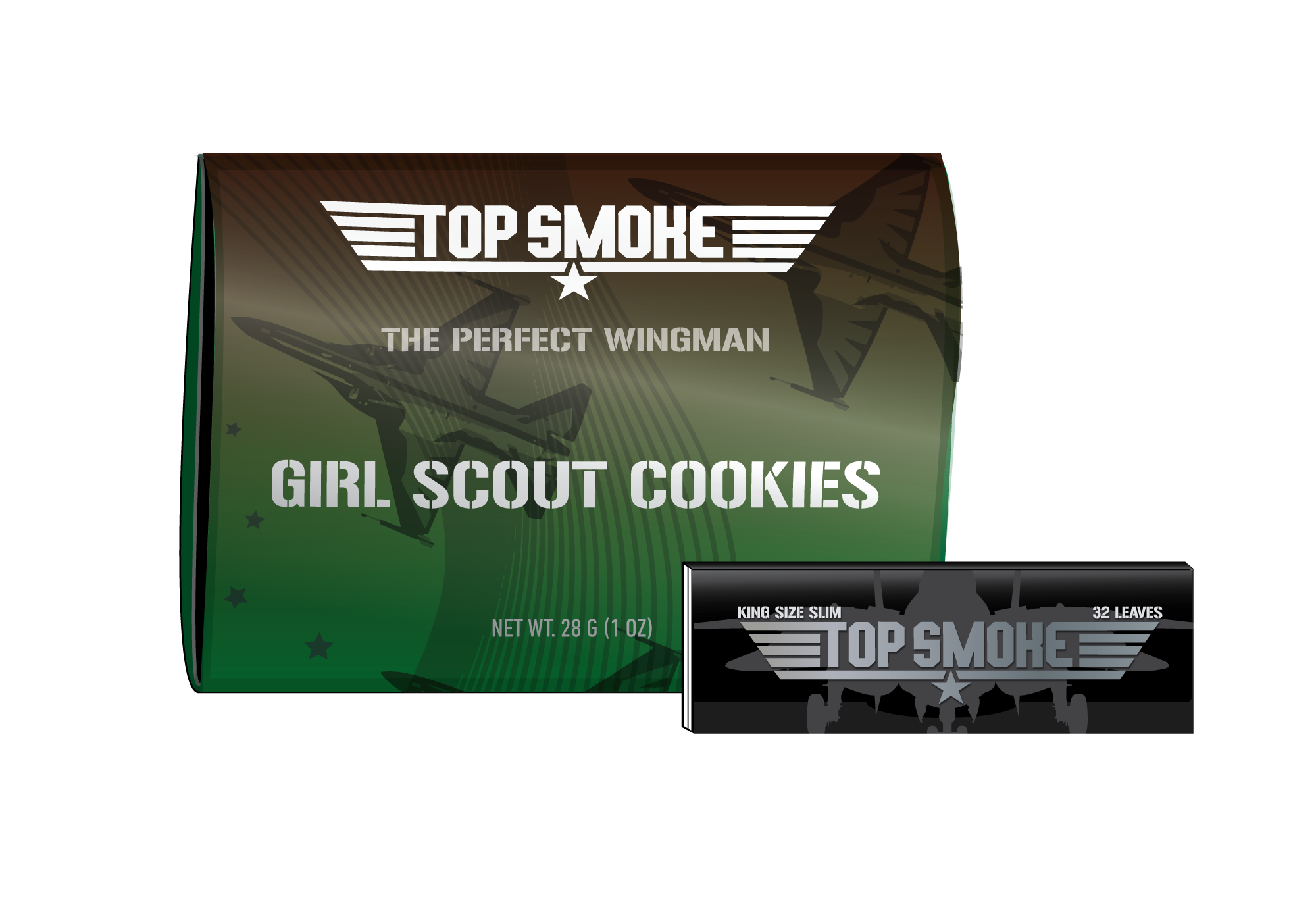 Photograph of product: Top Smoke - Girl Scout Cookies - Ready To Roll Shake - 56g