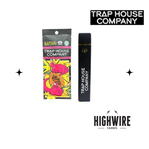 Photograph of product: Trap House Co. Disposable Papaya Punch 1g