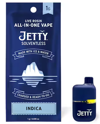 Photograph of product: Blue City Diesel Solventless Mini Tank AIO | Indica | Jetty