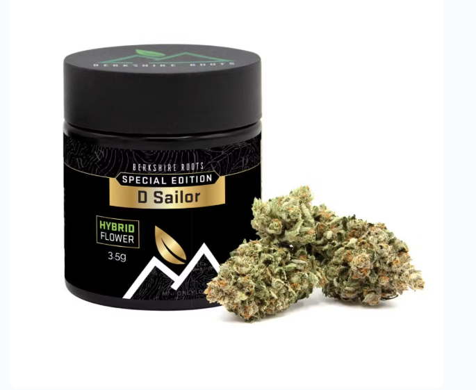 Photograph of product: Berkshire Roots D Sailor (H) Flower 3.5g