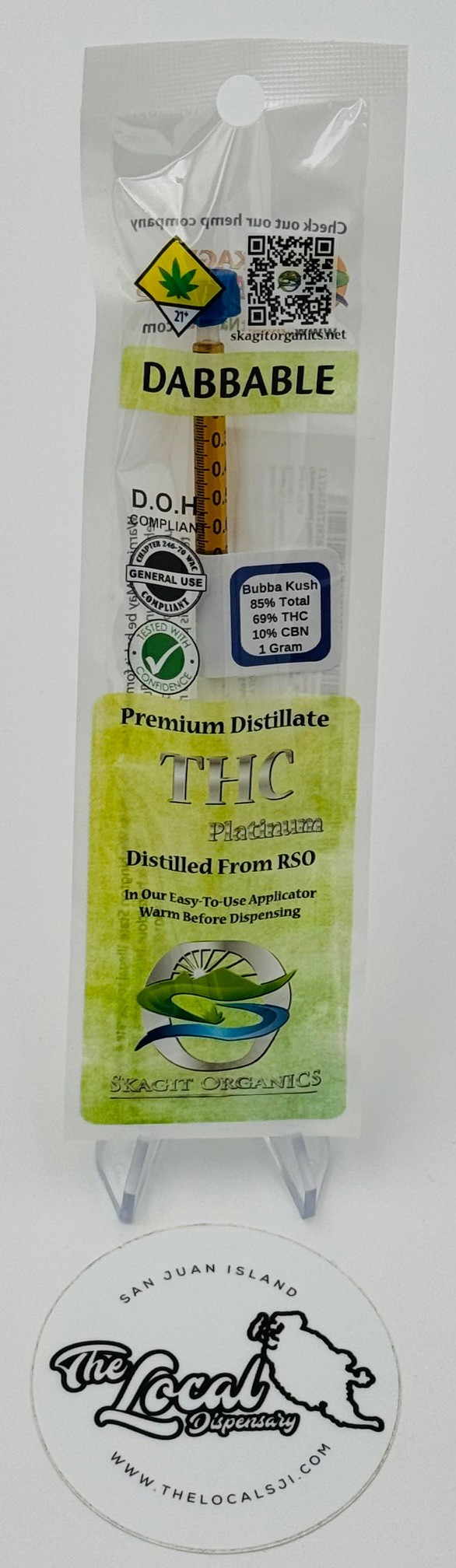 Photograph of product: Bubba Kush Platinum RSO