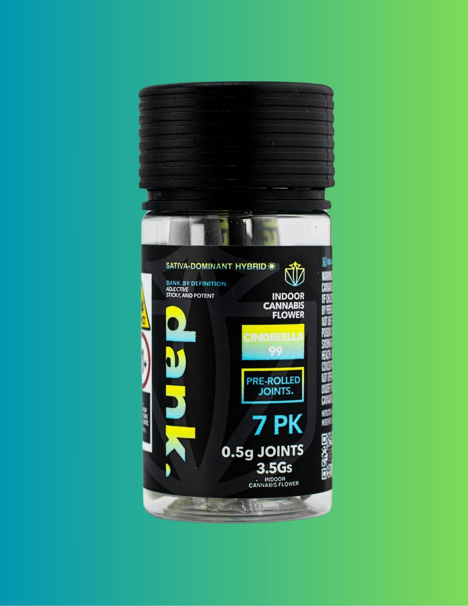Photograph of product: Dank | 7pk Preroll | Cinderella 99