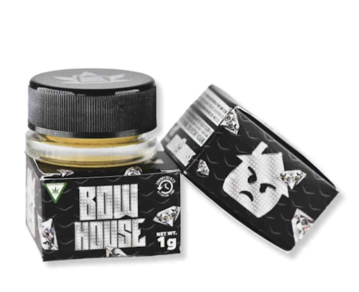 Photograph of product: Bow House | Cured Resin - 1g - Dante's Inferno x Wedding Crasher