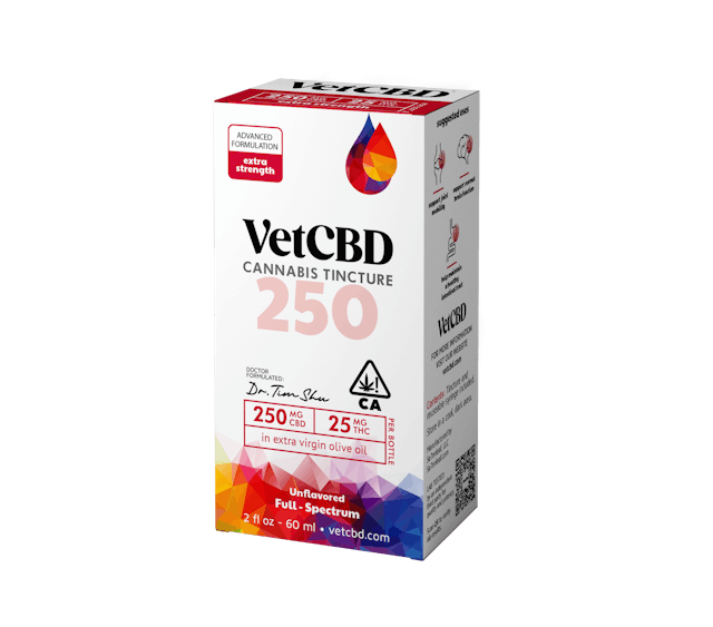 Photograph of product: Extra Strength 250 Tincture - 2oz