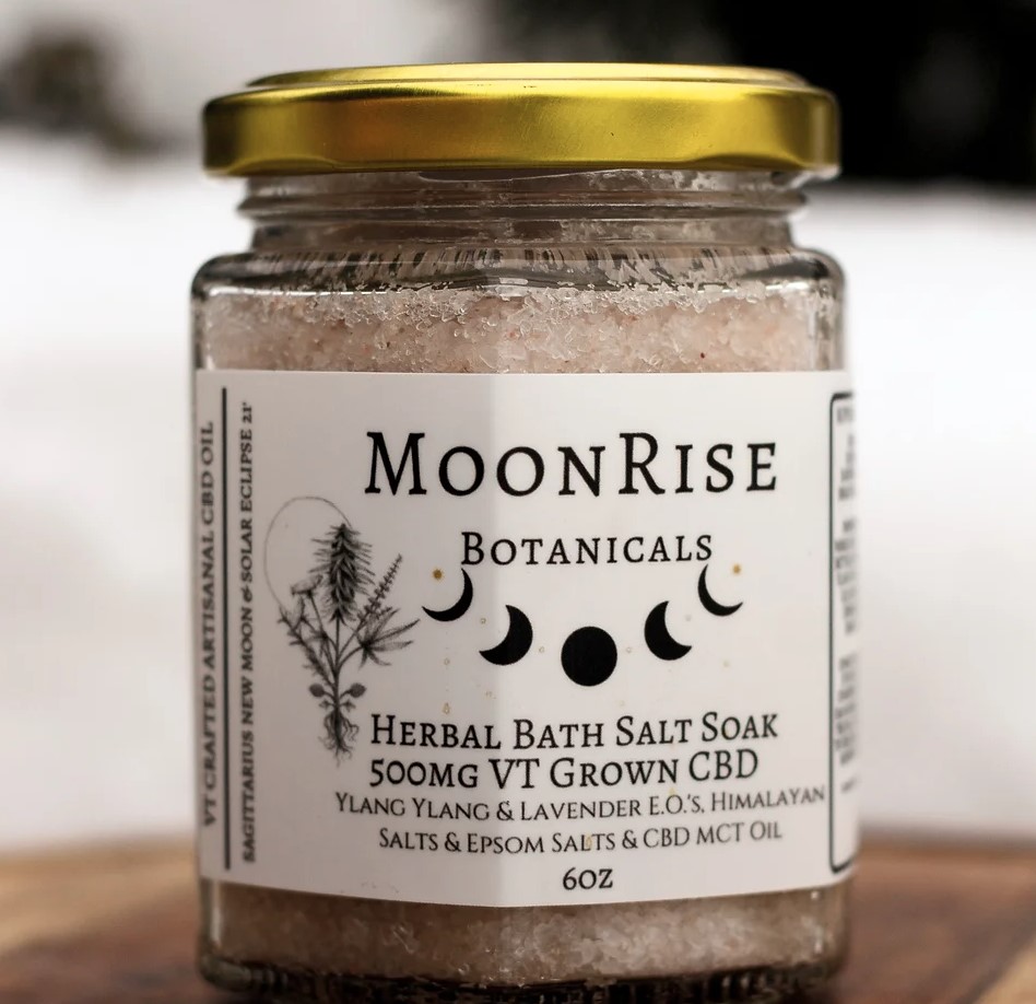 Photograph of Product: Ylang Ylang & Lavender | CBD Bath Salts