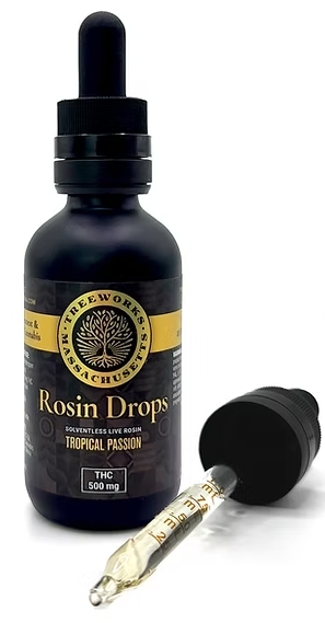 Photograph of product: Treeworks Rosin Drops 500mg Tincture