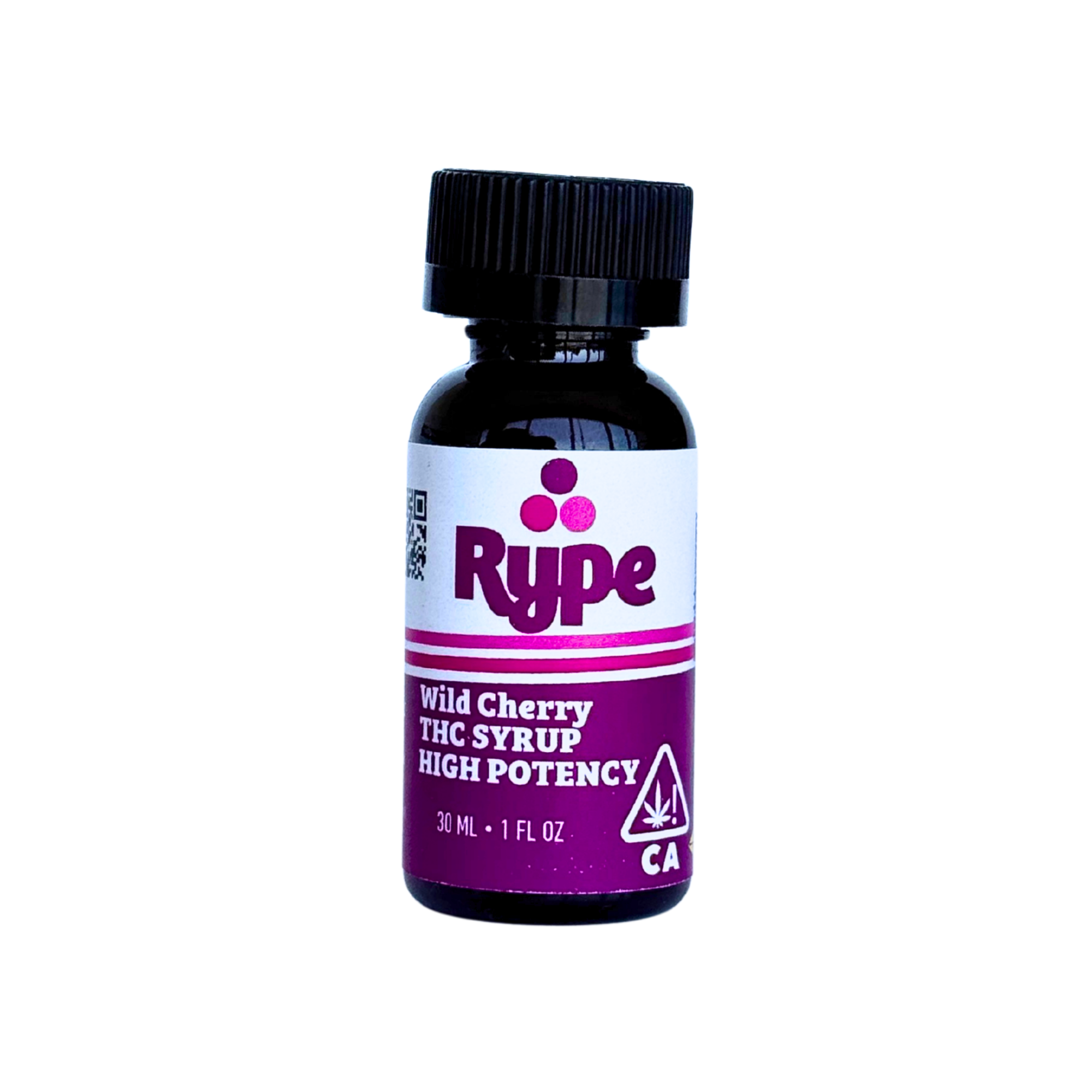 Photograph of product: Wild Cherry 100mg Syrup - Rype