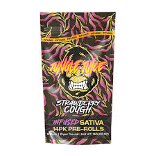 Photograph of Product: Infused Pre-Roll | 14pk | Strawberry Cough | 14g | Jungle Juice