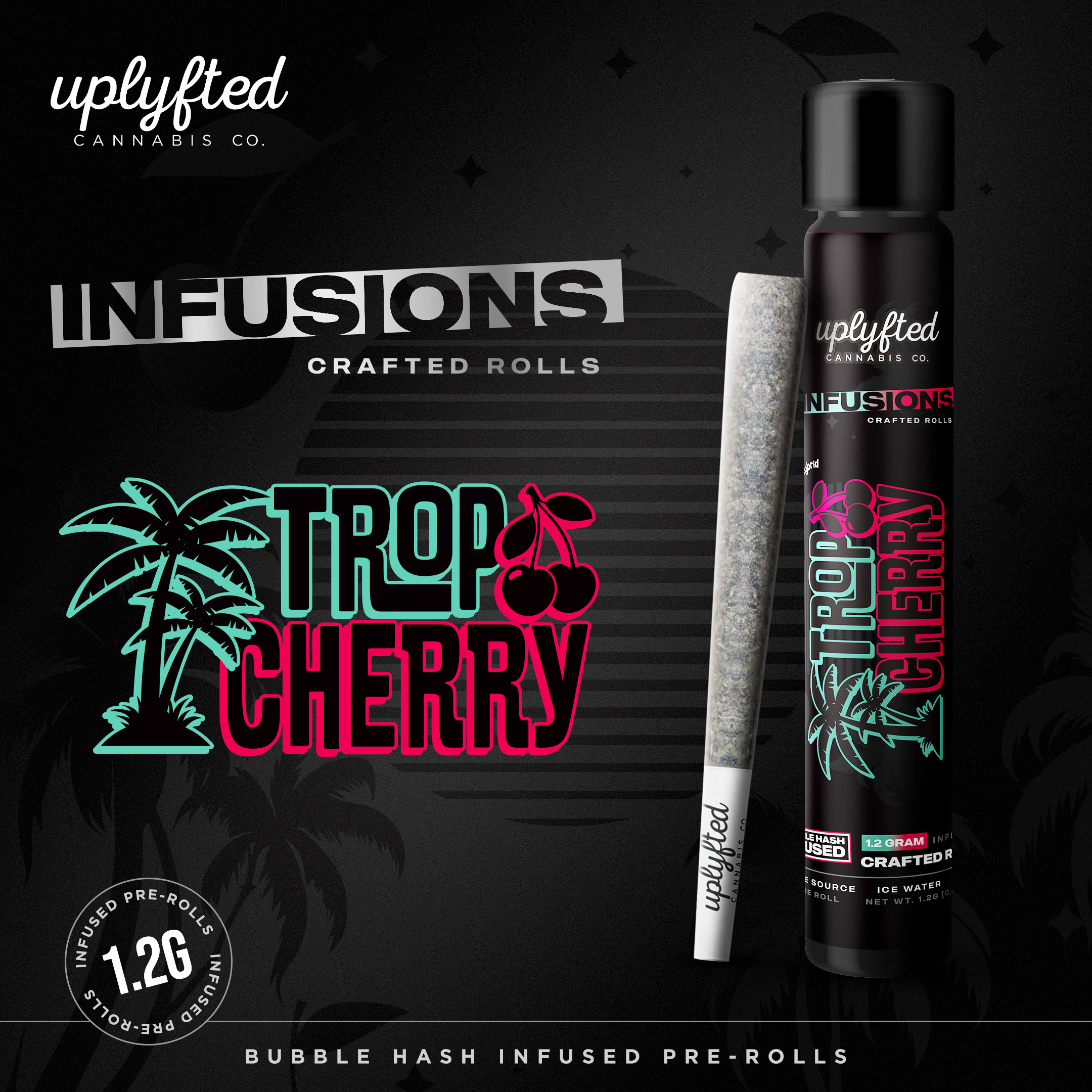 Photograph of product: UPLYFTED | TROP CHERRY INFUSED PREROLL