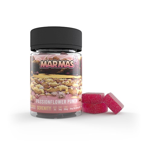 Photograph of product: 50:1 Passionflower Punch CBD | 10-pack