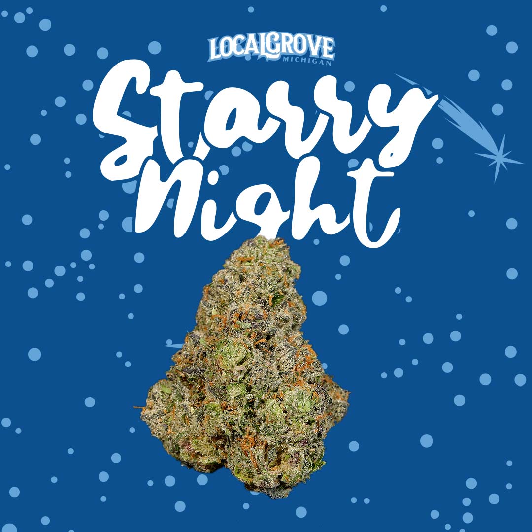 Photograph of product: LOCAL GROVE STARRY NIGHT BULK - 28g